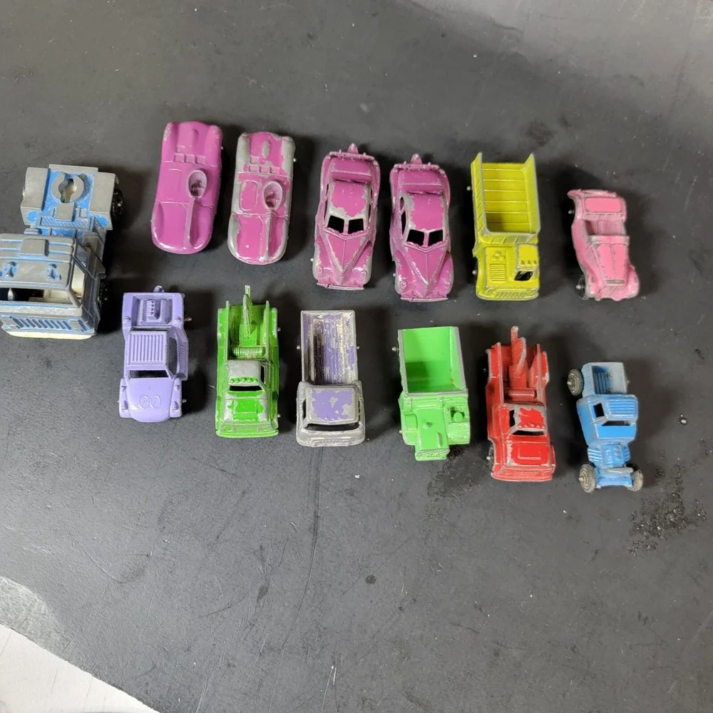 VTG Tootsie Toy JAGUAR usa Chicago‎ Lot Of Cars